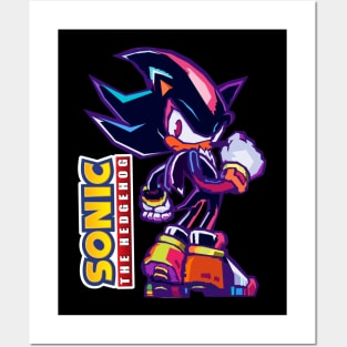 Sonic Wpap Pop Art Posters and Art